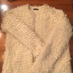 COPY - Cardigan fuzzy sweater